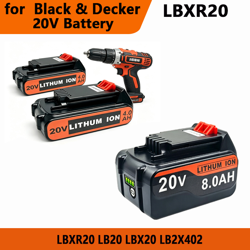 Black+Decker Tool Cordless - Bateria de Substituição de Lítio BL2018