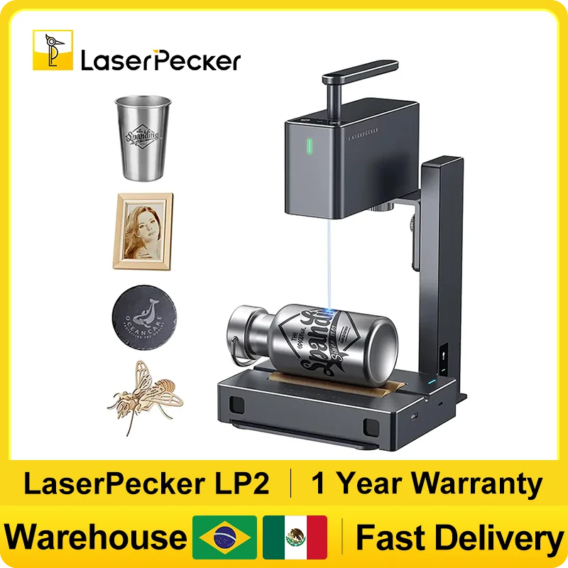 Co2 Laser Engraving Machine - Laserpecker portátil gravador a laser portátil