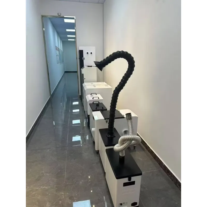 Industrial Laser Welding Iron - Sistema Purificador de Exaustão de Fumaça