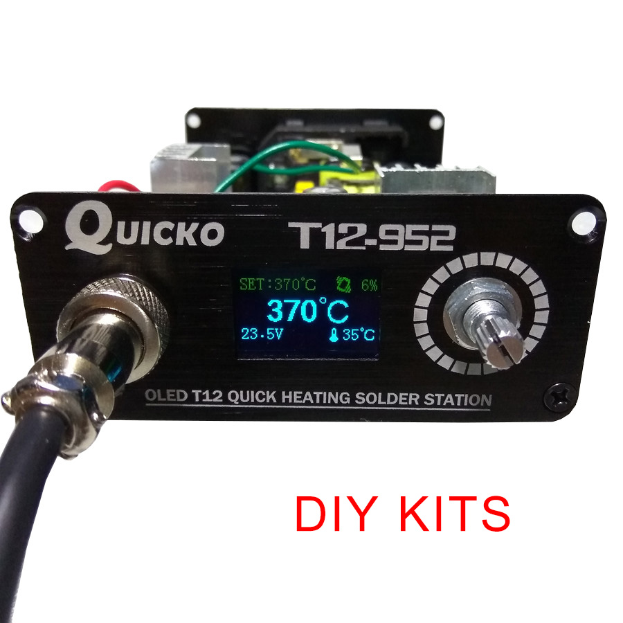 Industrial Laser Soldering Iron - Estação de solda t12 STC-OLED, kits