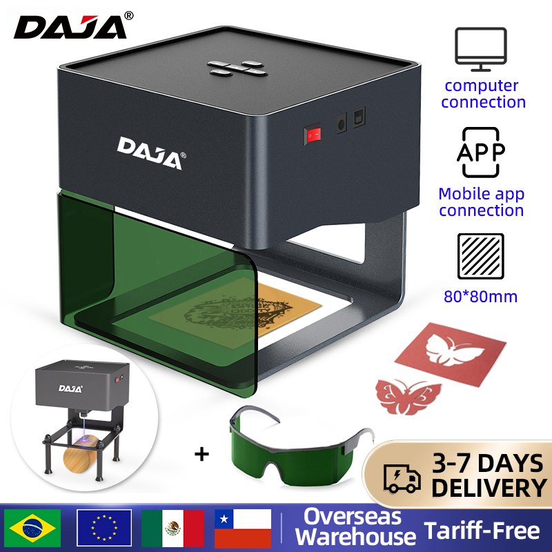 Co2 Laser Engraving Machine - Daja dj6 mini gravador a laser