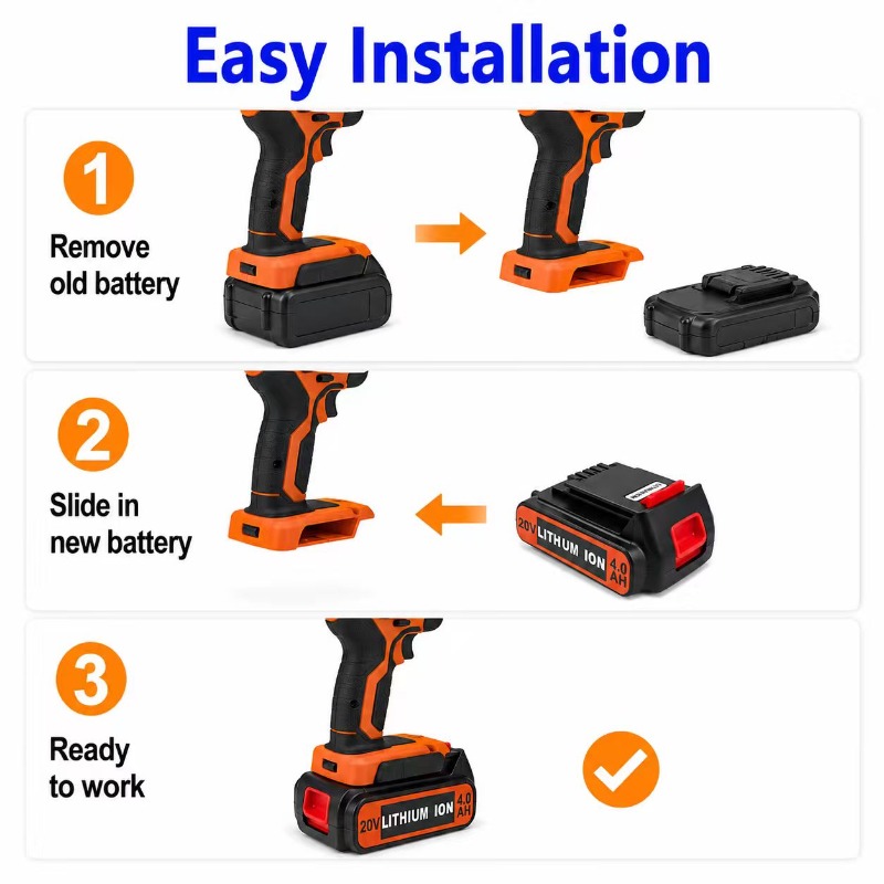Bateria de Substituição de Lít - Black+Decker Tool Cordless avaliação e preço
