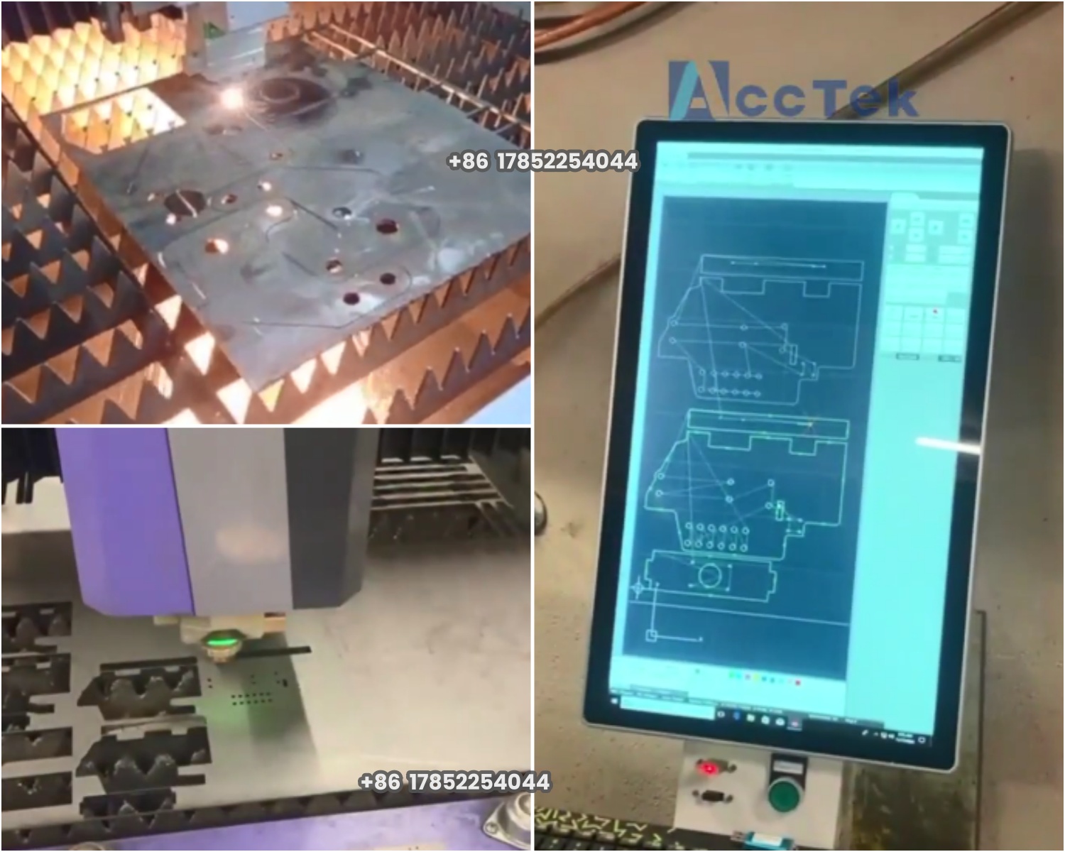 AKJ1530F 2040 2060 2560 1000w  - Industrial Laser Cutting Machine Price avaliação e preço