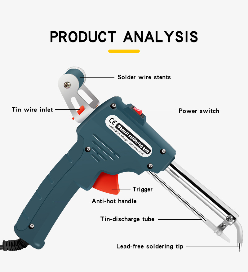 Pistola de solda automática 11 - Industrial Laser Soldering Iron avaliação e preço