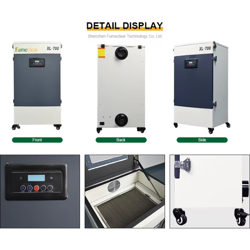XL700 Potente Extrator de Poei - Industrial Laser Supply avaliação e preço