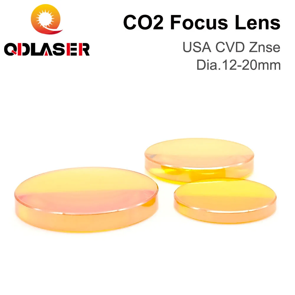 Lente de foco ZnSe EUA Lente C - Co2 Laser Engraving Machine avaliação e preço