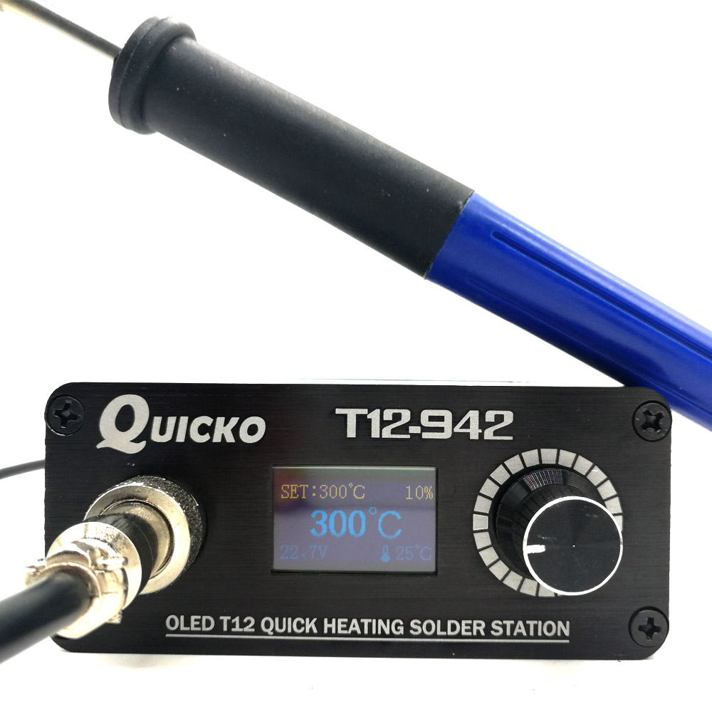 QUICKO MINI T12 STC OLED Estaç - Industrial Laser Soldering Iron avaliação e preço