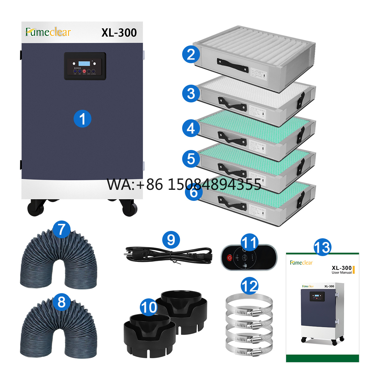 Extrator e Purificador de Ar H - Co2 Laser Engraving Machine avaliação e preço