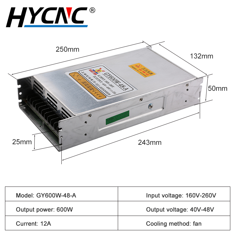 GY600W-48-A interruptor de ali - Industrial Laser Supply avaliação e preço